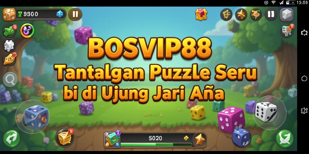 Gameplay BOSVIP88 dengan puzzle menarik dan menantang.