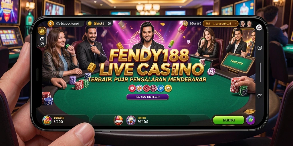 Tampilan gameplay menarik dari FENDY188 dalam Live Casino.