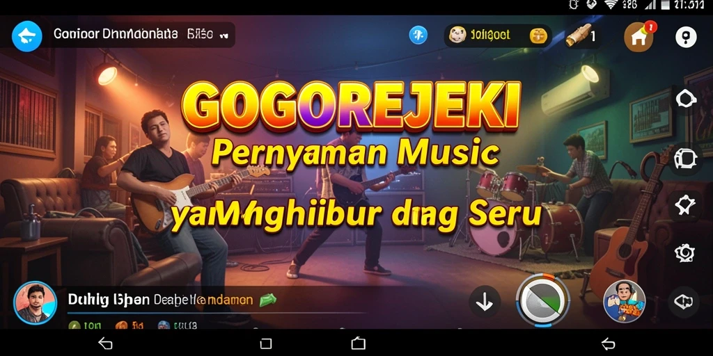 Tampilan gameplay GOGOREJEKI yang seru dan interaktif.