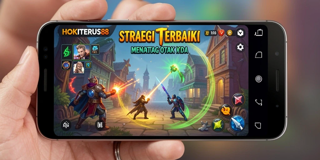 Screenshot utama HOKITERUS88 menampilkan aksi strategis yang intens.
