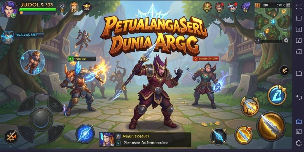 Tampilan aksi gameplay seru di JUDOL303 dengan grafik menawan.