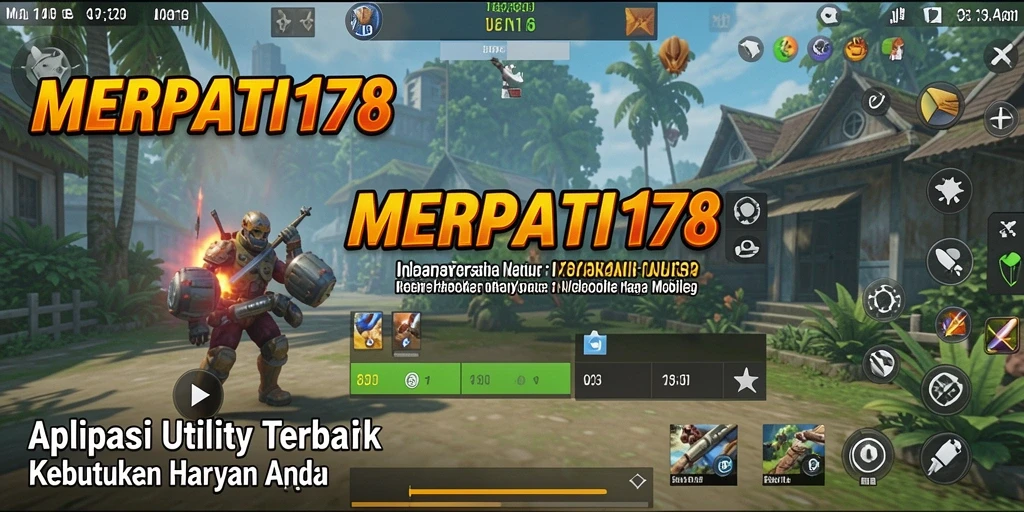 Tampilan antarmuka MERPATI178 yang modern dan intuitif untuk pengguna.