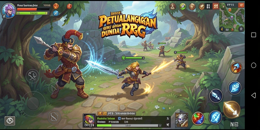 Tampilan gameplay seru dalam PP123 yang memikat dan menantang.